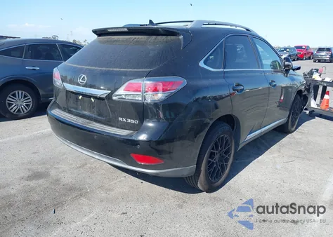 2013 Lexus Rx 350 z USA, uszkodzony, nr VIN JTJZK1BA6D2416493